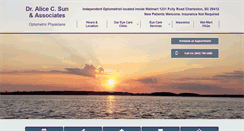 Desktop Screenshot of drsunvision.com